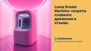 Читать далее о этой статье Luma Dream Machine: секреты плавного движения и отзывы