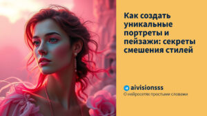 Читать далее о этой статье Как создать уникальные портреты и пейзажи: секреты смешения стилей