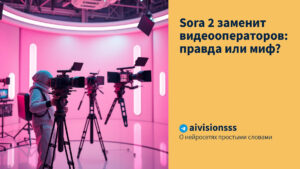 Читать далее о этой статье Sora 2 заменит видеооператоров: правда или миф?