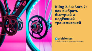 Читать далее о этой статье Kling 2.5 и Sora 2: как выбрать быстрый и надёжный трансмиссией
