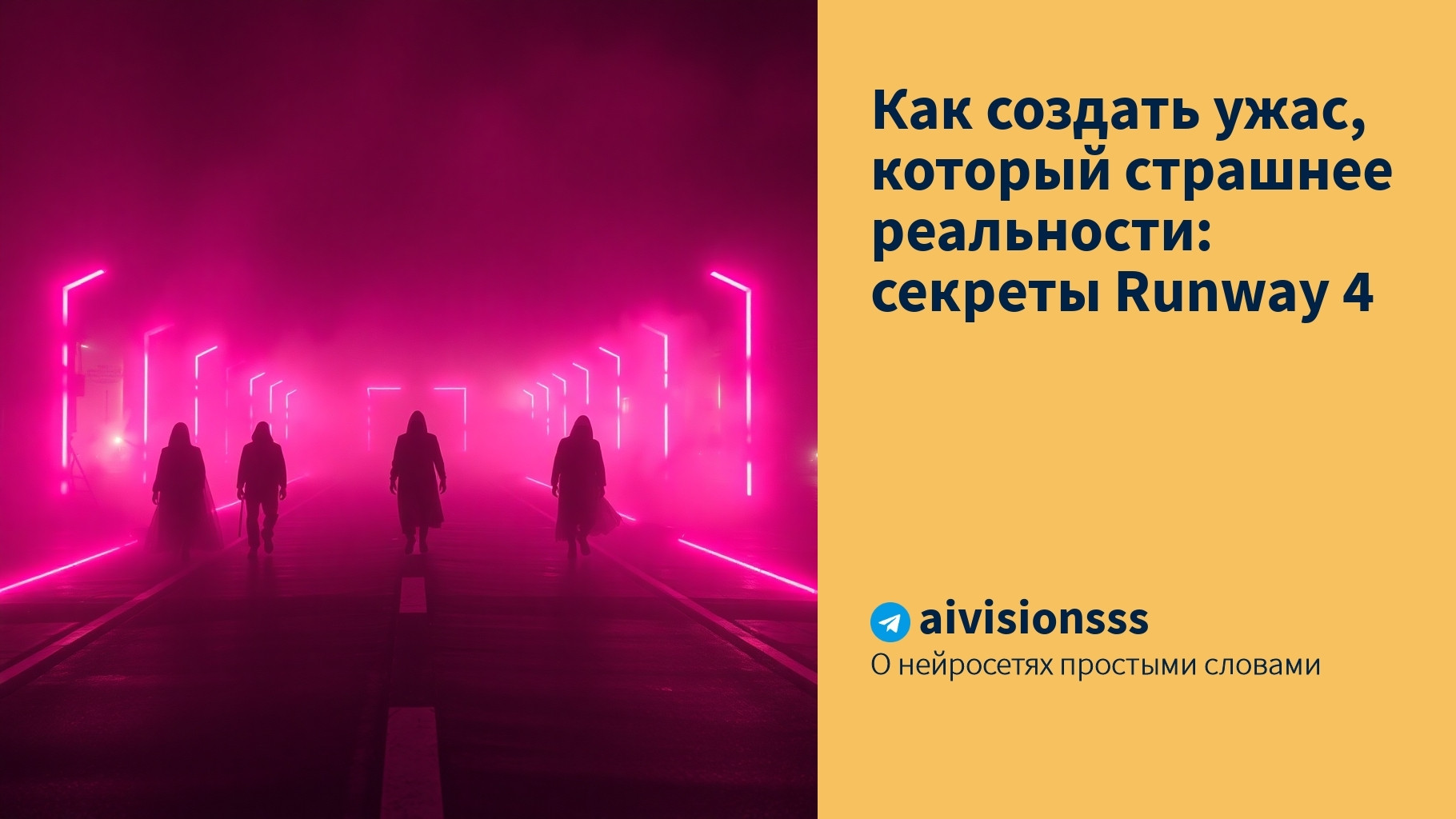 Читать далее о этой статье Как создать ужас, который страшнее реальности: секреты Runway 4