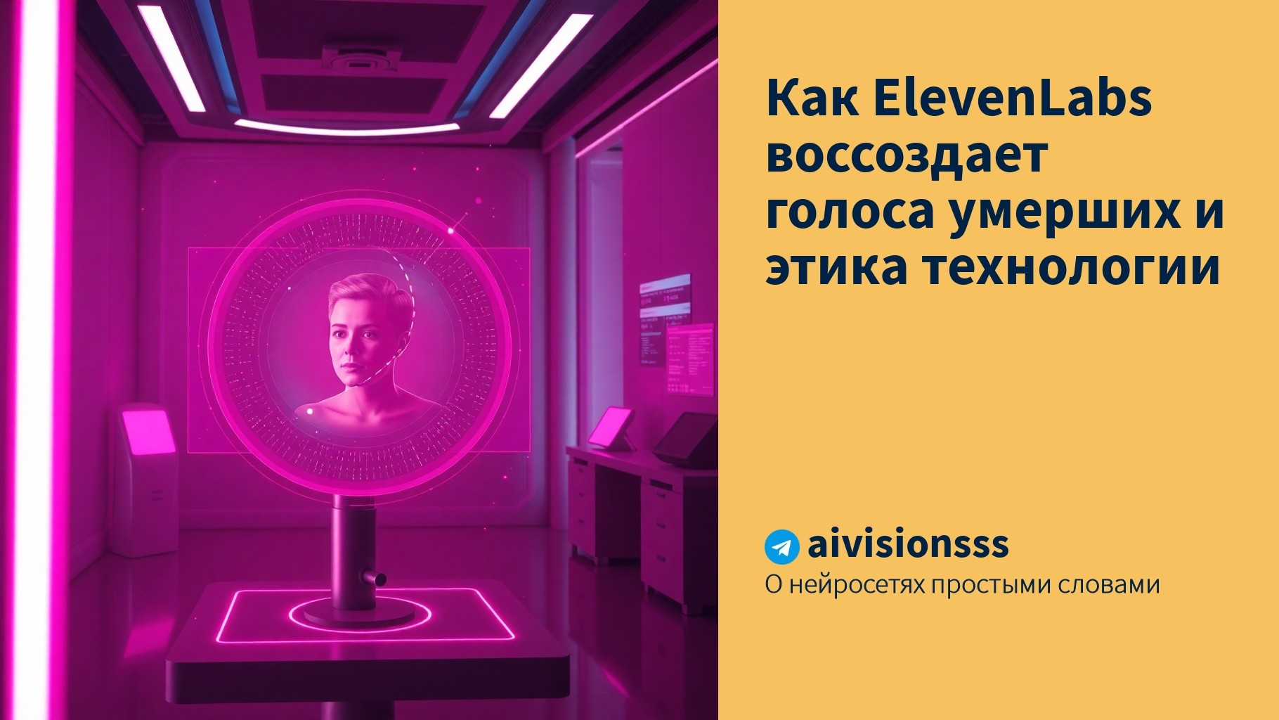 Читать далее о этой статье Как ElevenLabs воссоздает голоса умерших и этика технологии