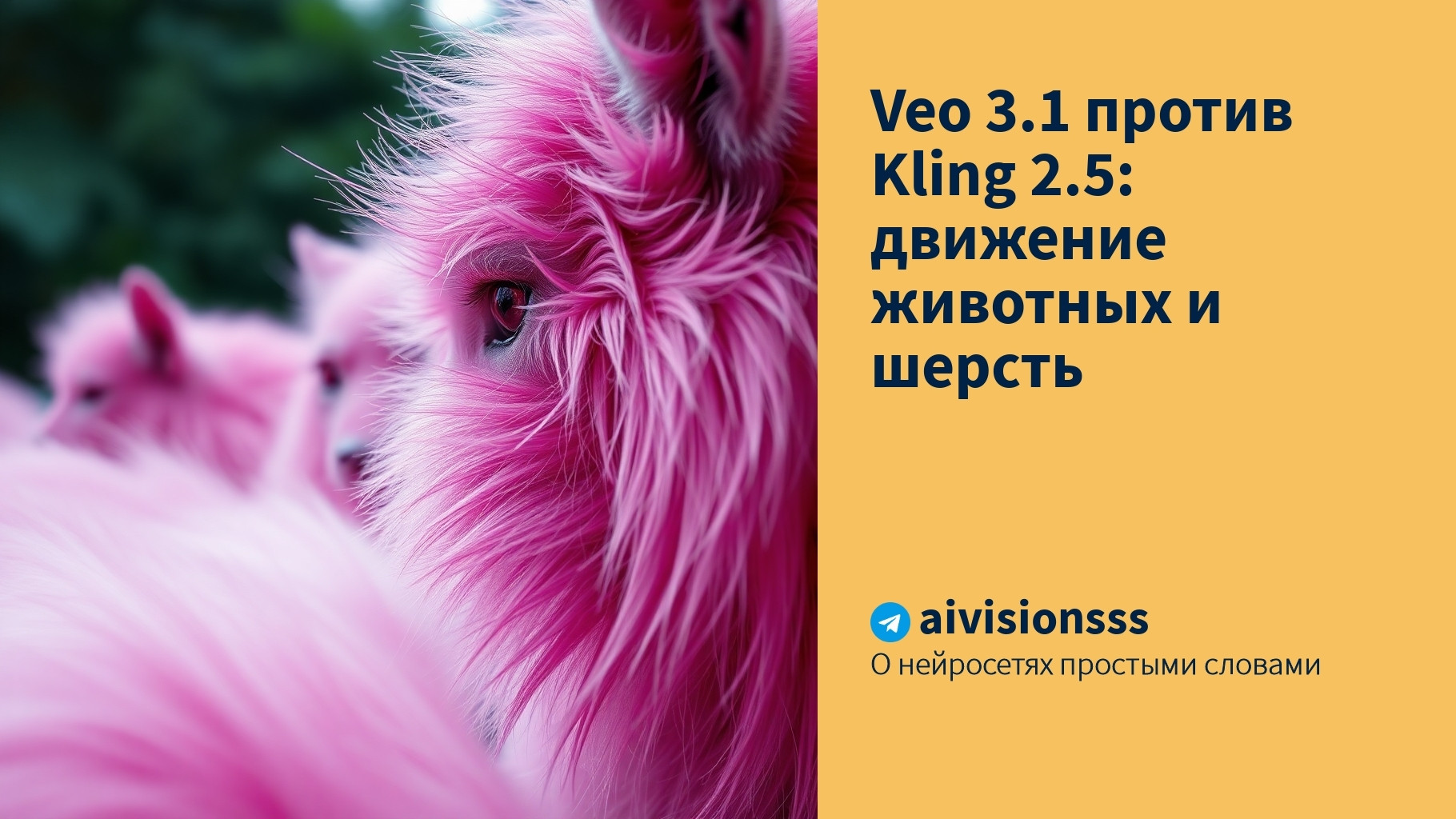 Вы сейчас просматриваете Veo 3.1 против Kling 2.5: движение животных и шерсть