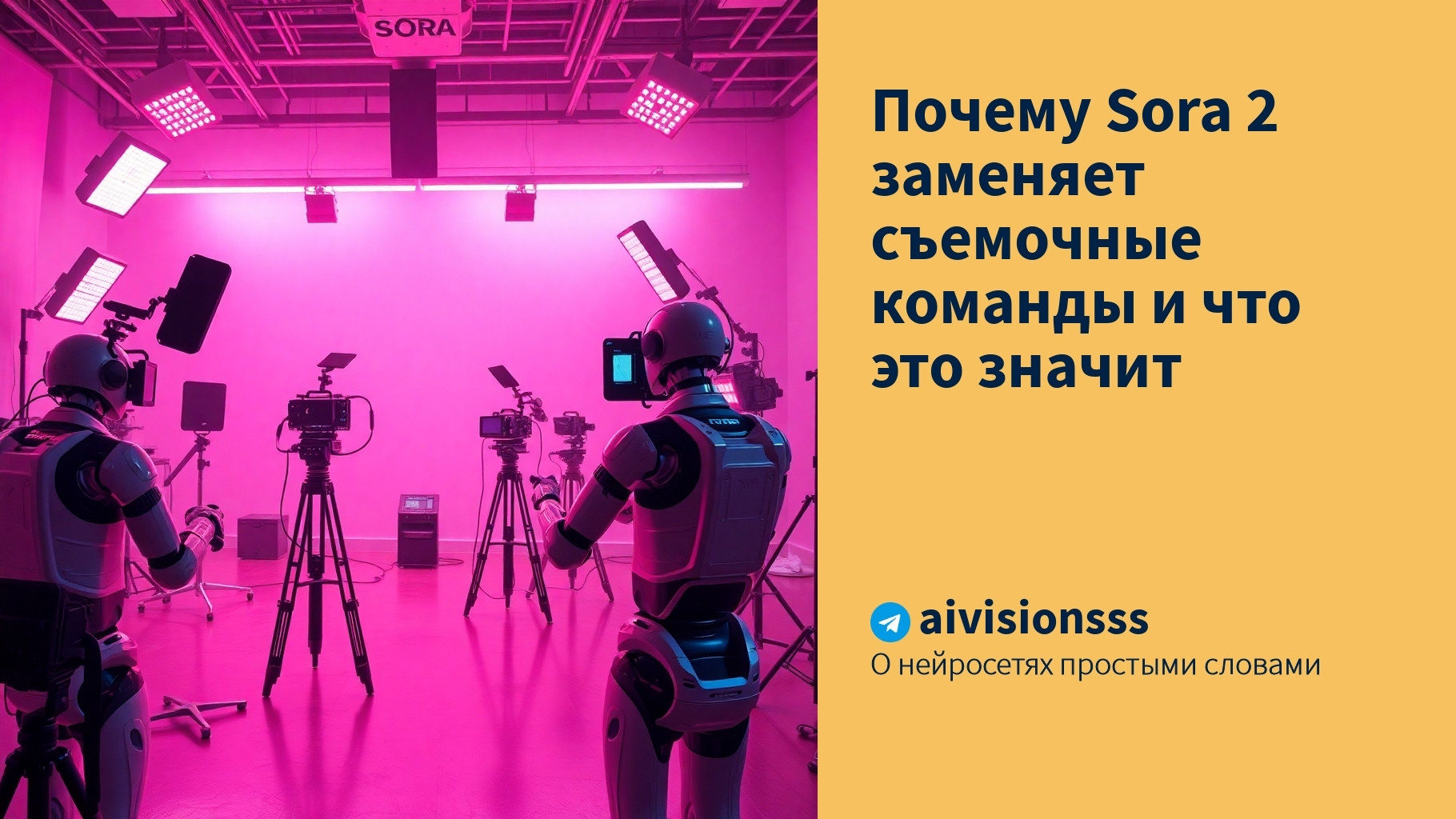 Вы сейчас просматриваете Почему Sora 2 заменяет съемочные команды и что это значит