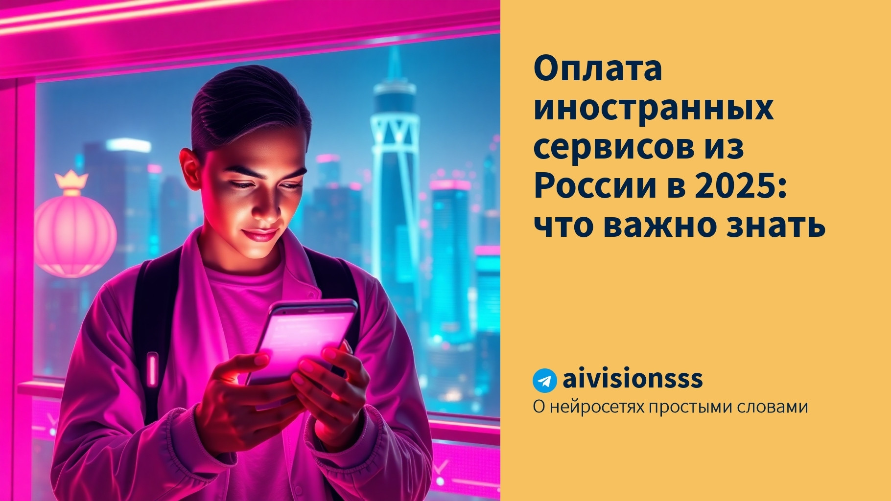 Вы сейчас просматриваете Оплата иностранных сервисов из России в 2025: что важно знать
