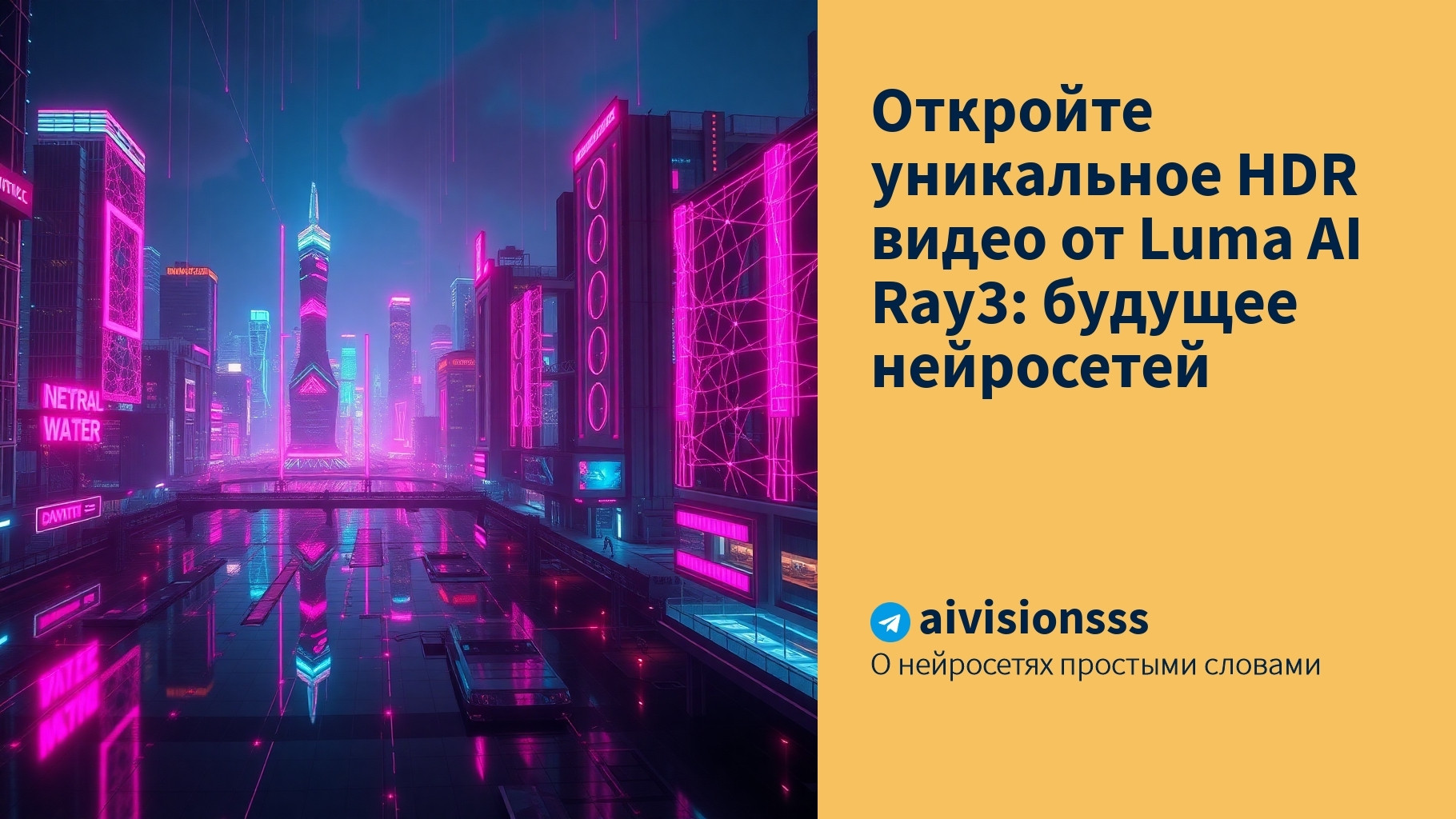 Читать далее о этой статье Откройте уникальное HDR видео от Luma AI Ray3: будущее нейросетей