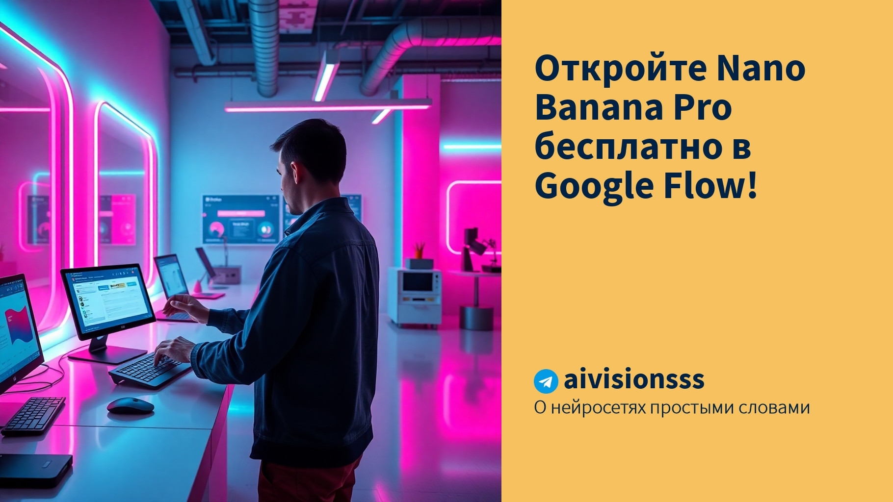 Вы сейчас просматриваете Откройте Nano Banana Pro бесплатно в Google Flow!