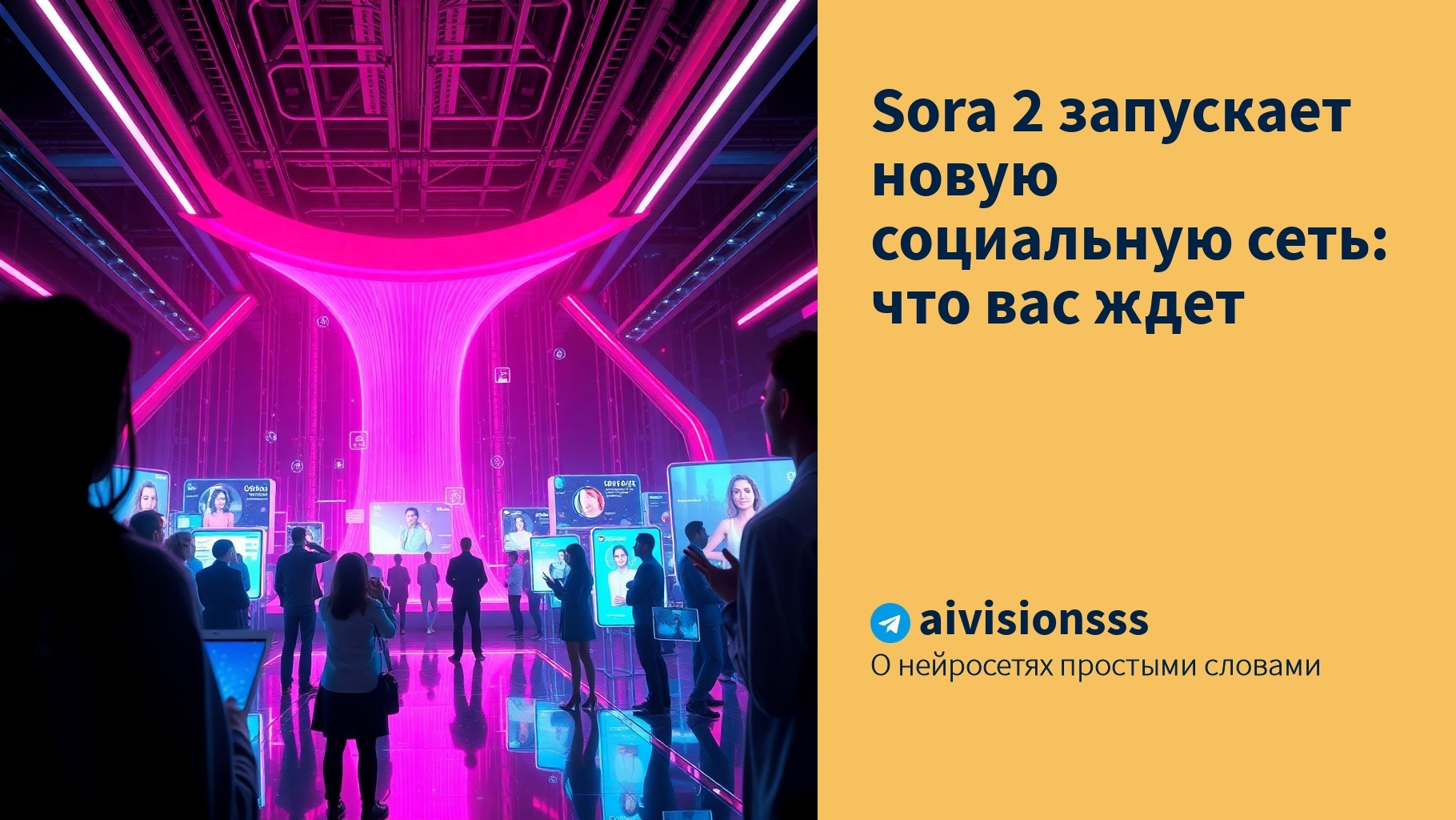 Вы сейчас просматриваете Sora 2 запускает новую социальную сеть: что вас ждет