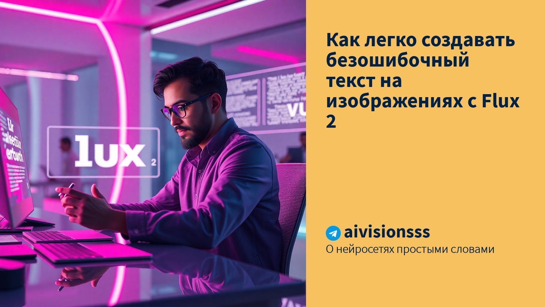 Вы сейчас просматриваете Как легко создавать безошибочный текст на изображениях с Flux 2