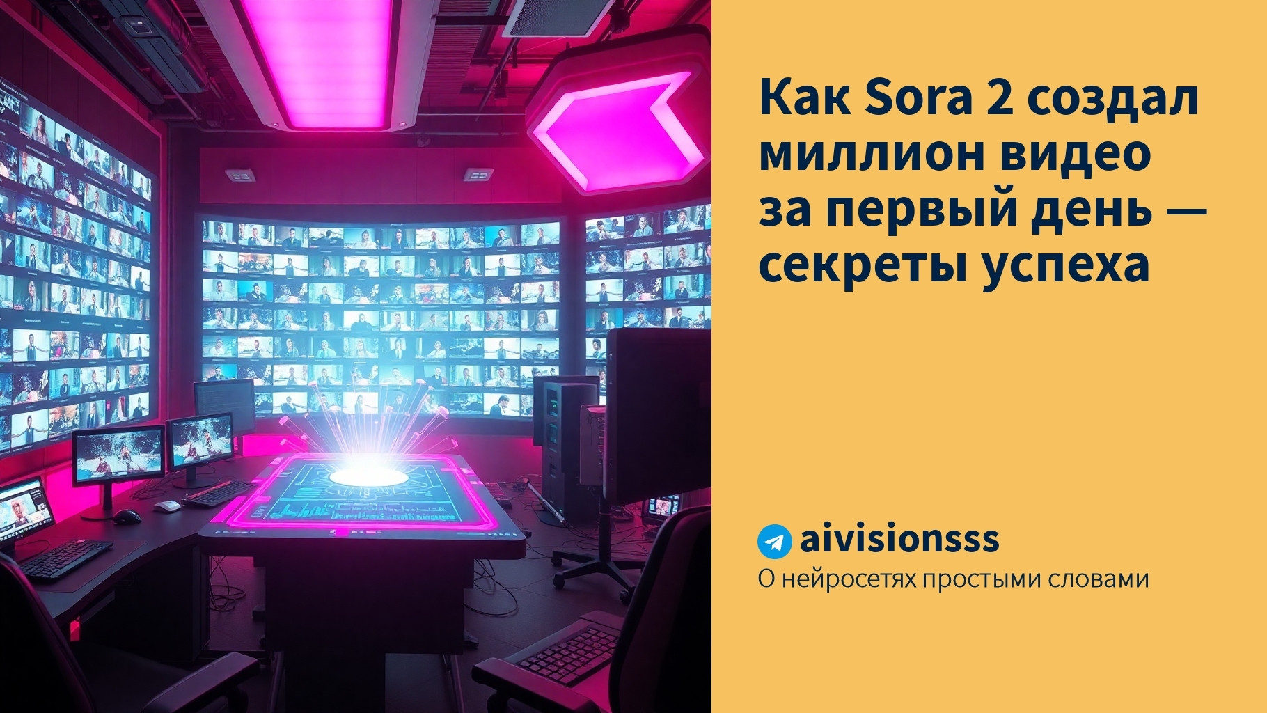 Вы сейчас просматриваете Как Sora 2 создал миллион видео за первый день — секреты успеха
