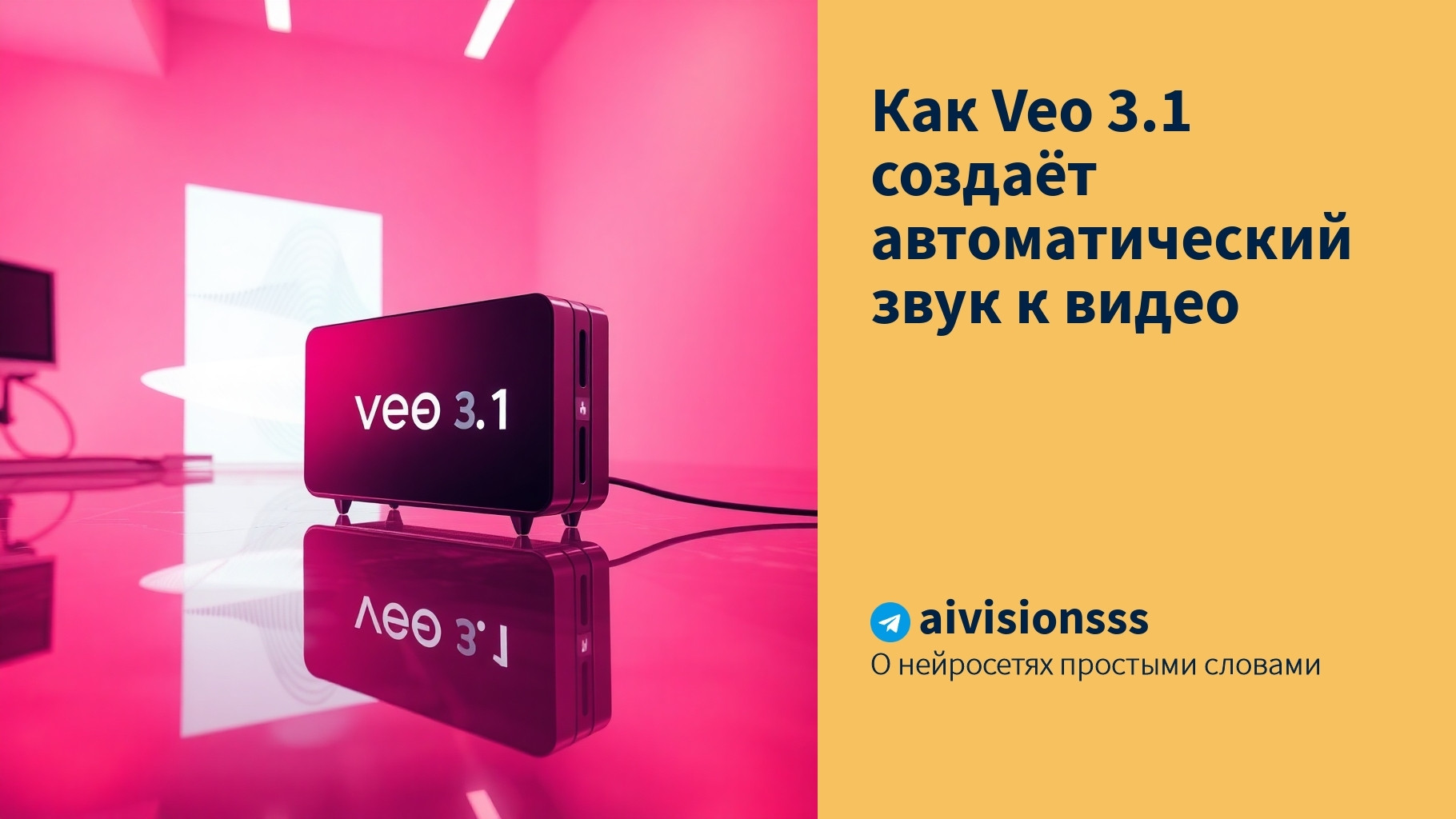 Вы сейчас просматриваете Как Veo 3.1 создаёт автоматический звук к видео