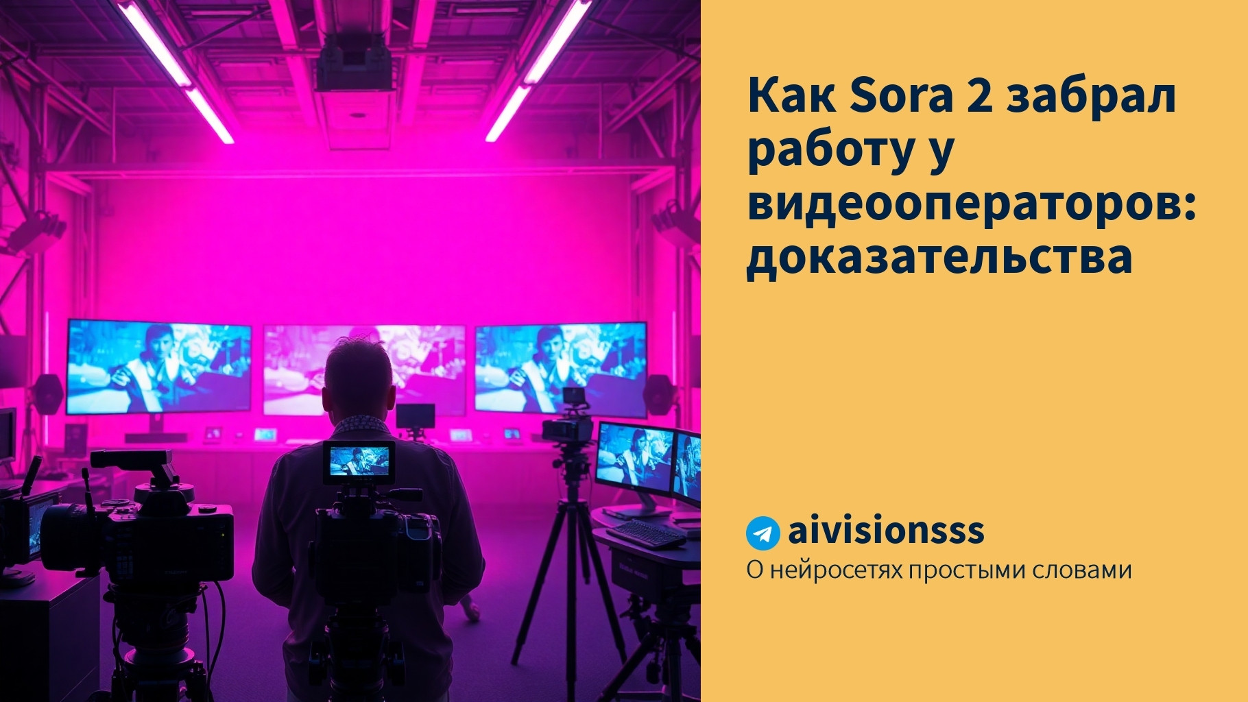 Вы сейчас просматриваете Как Sora 2 забрал работу у видеооператоров: доказательства