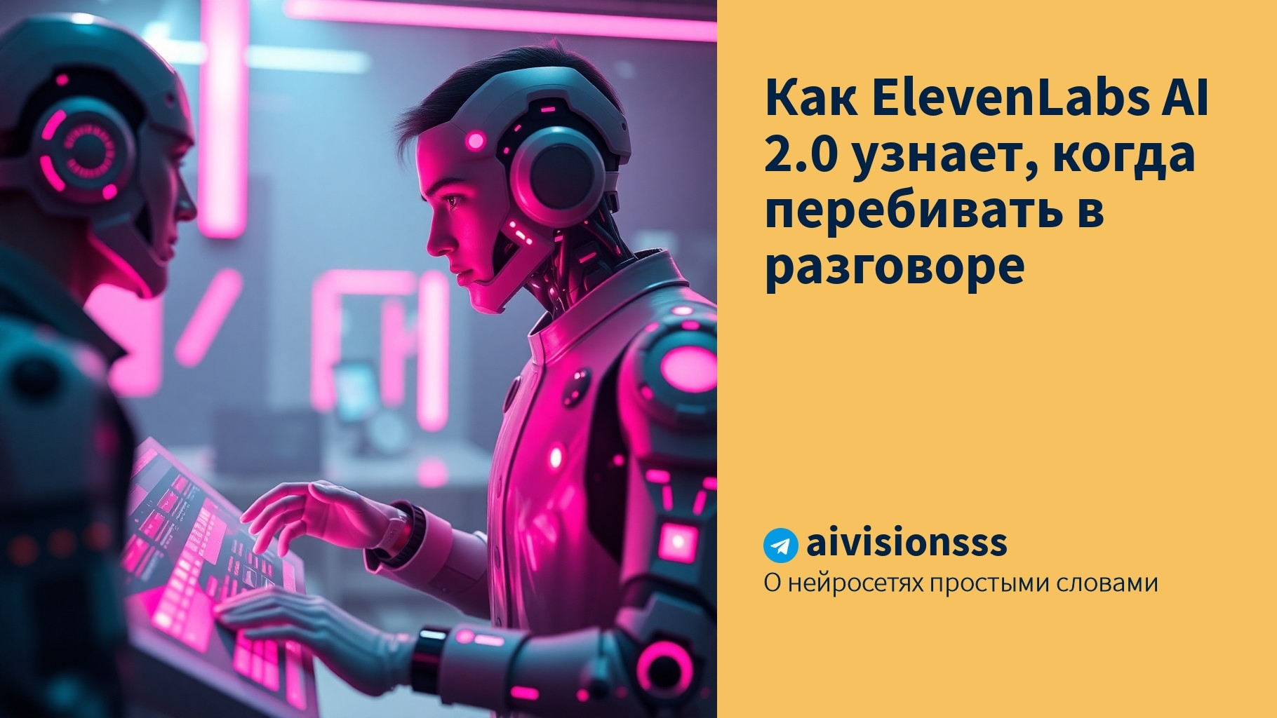 Вы сейчас просматриваете Как ElevenLabs AI 2.0 узнает, когда перебивать в разговоре