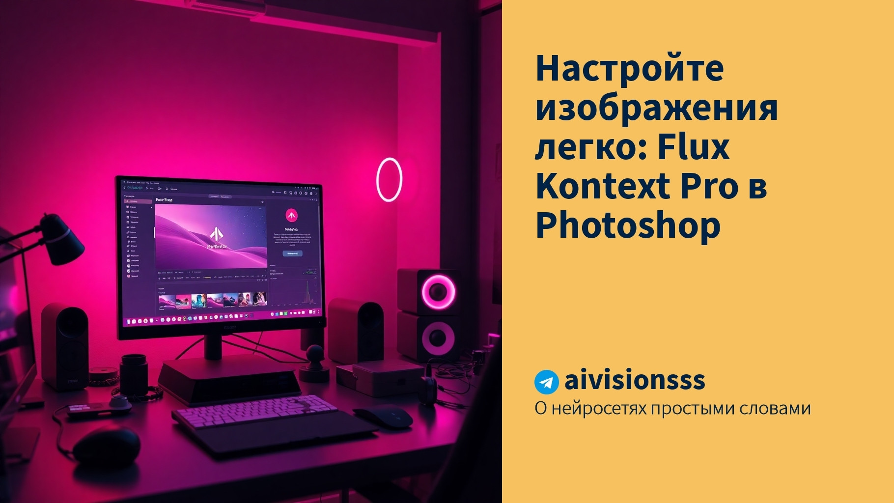 Вы сейчас просматриваете Настройте изображения легко: Flux Kontext Pro в Photoshop