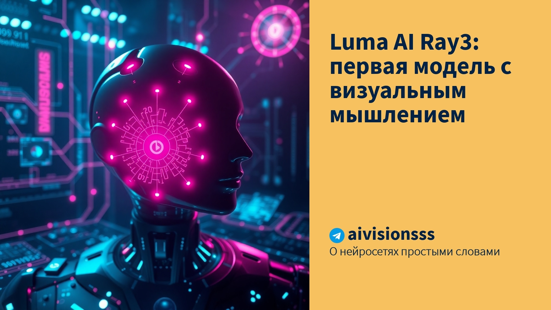 Читать далее о этой статье Luma AI Ray3: первая модель с визуальным мышлением