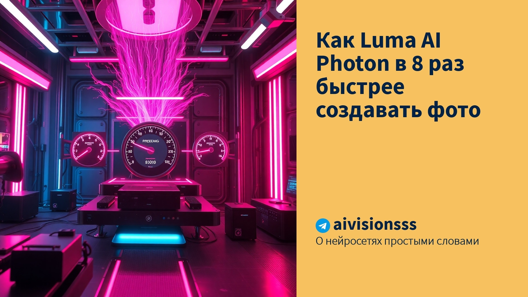 Читать далее о этой статье Как Luma AI Photon в 8 раз быстрее создавать фото