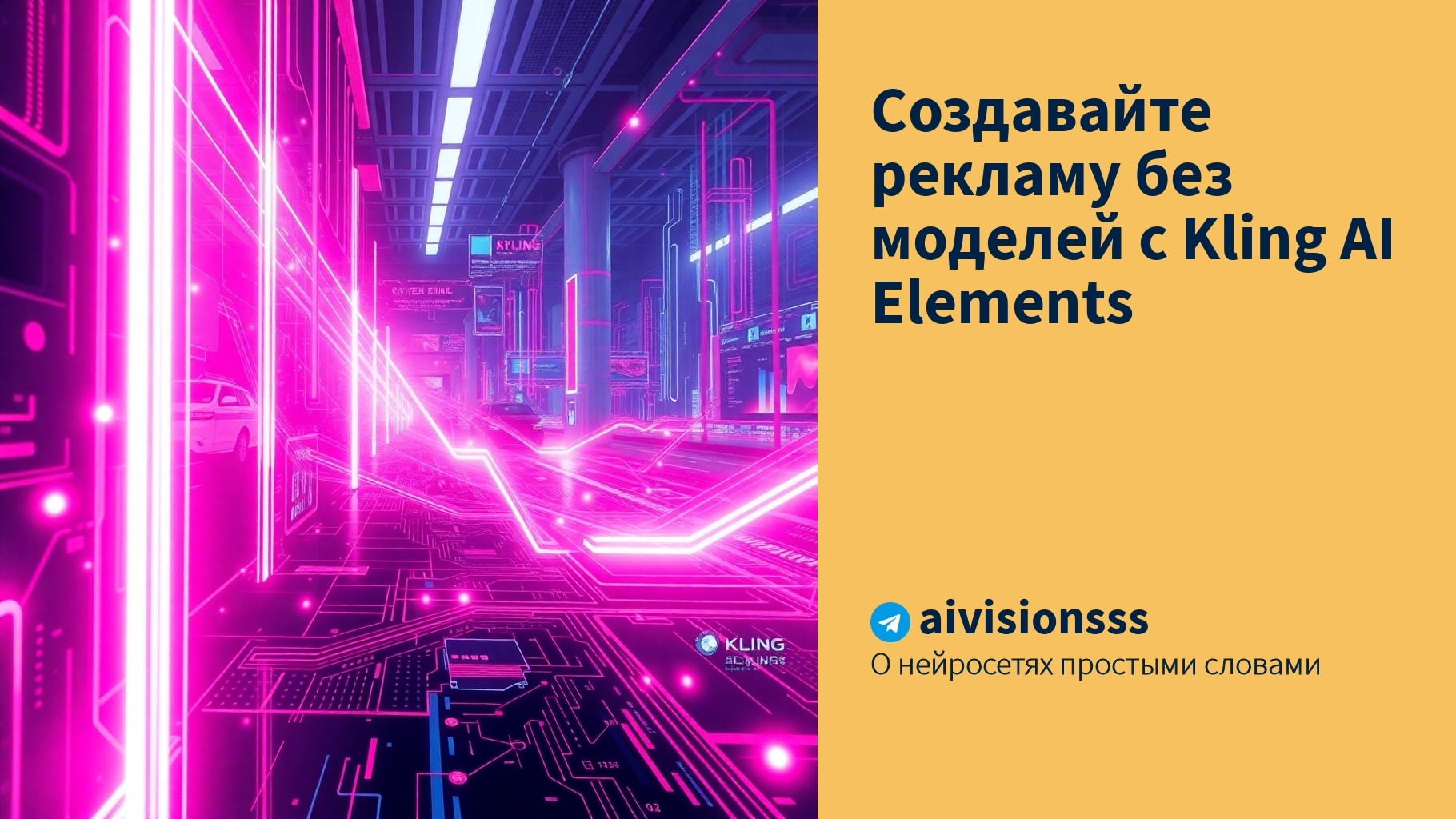 Читать далее о этой статье Создавайте рекламу без моделей с Kling AI Elements