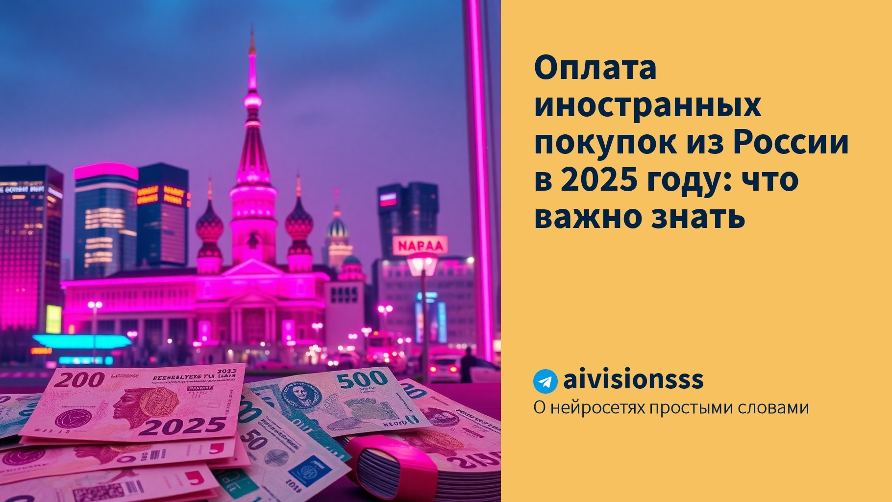 Вы сейчас просматриваете Оплата иностранных покупок из России в 2025 году: что важно знать
