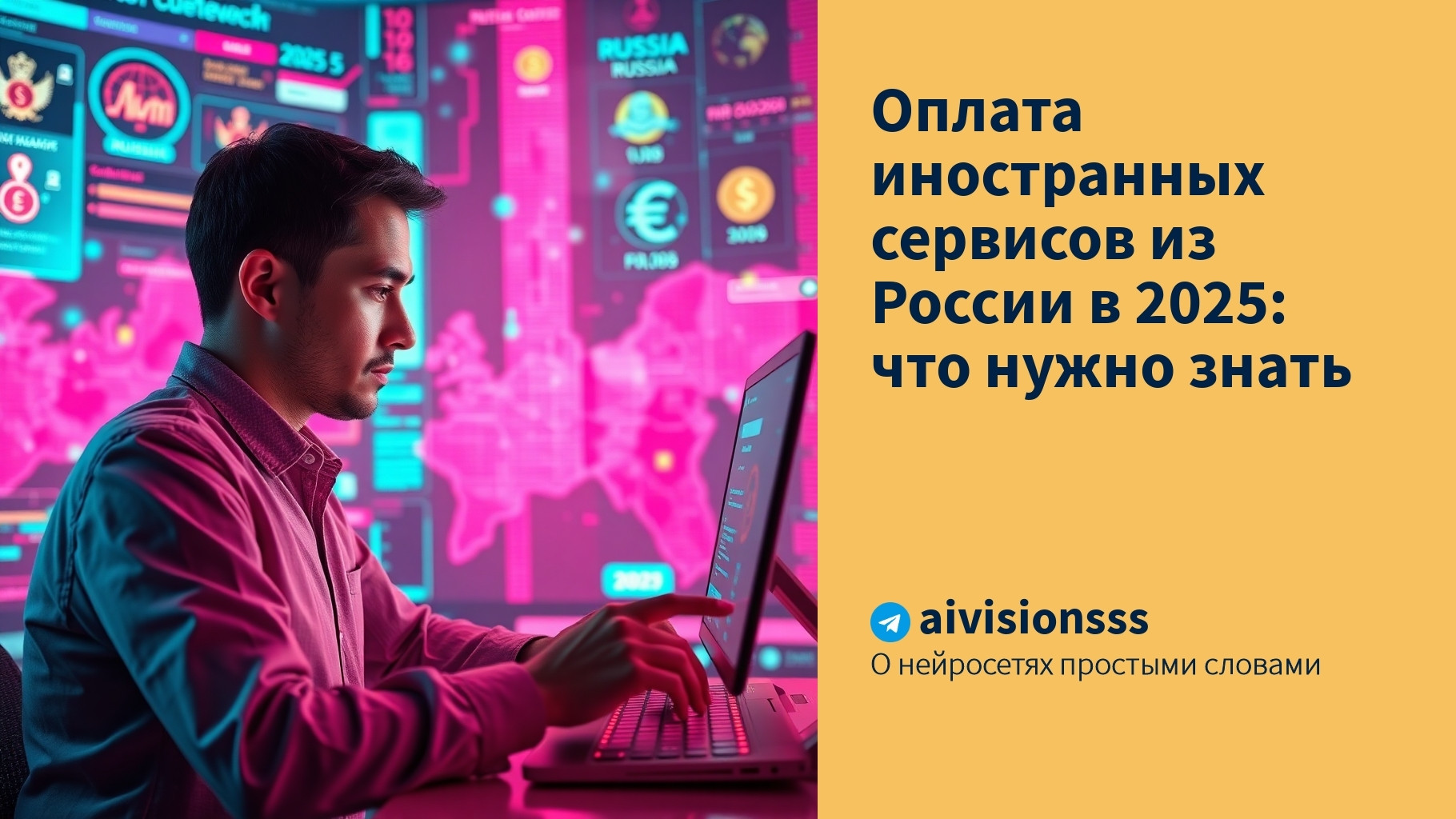 Вы сейчас просматриваете Оплата иностранных сервисов из России в 2025: что нужно знать
