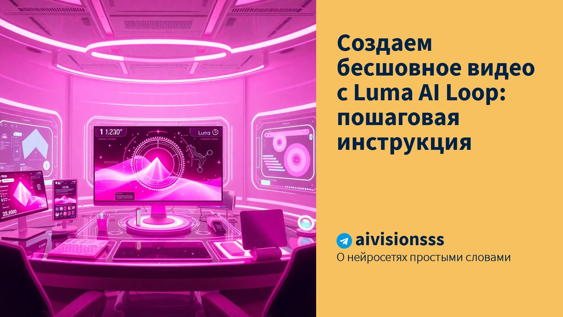 Вы сейчас просматриваете Создаем бесшовное видео с Luma AI Loop: пошаговая инструкция