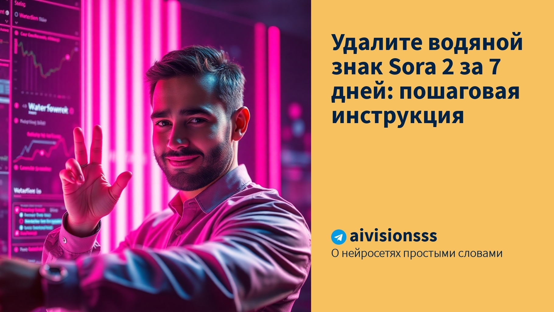 Читать далее о этой статье Удалите водяной знак Sora 2 за 7 дней: пошаговая инструкция