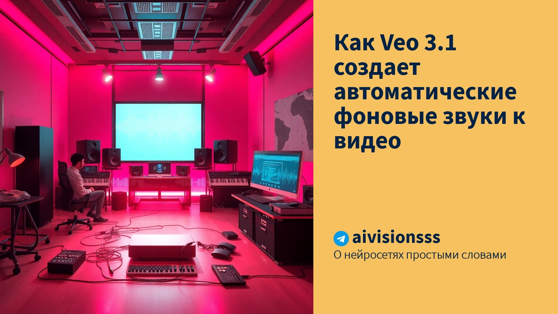 Вы сейчас просматриваете Как Veo 3.1 создает автоматические фоновые звуки к видео