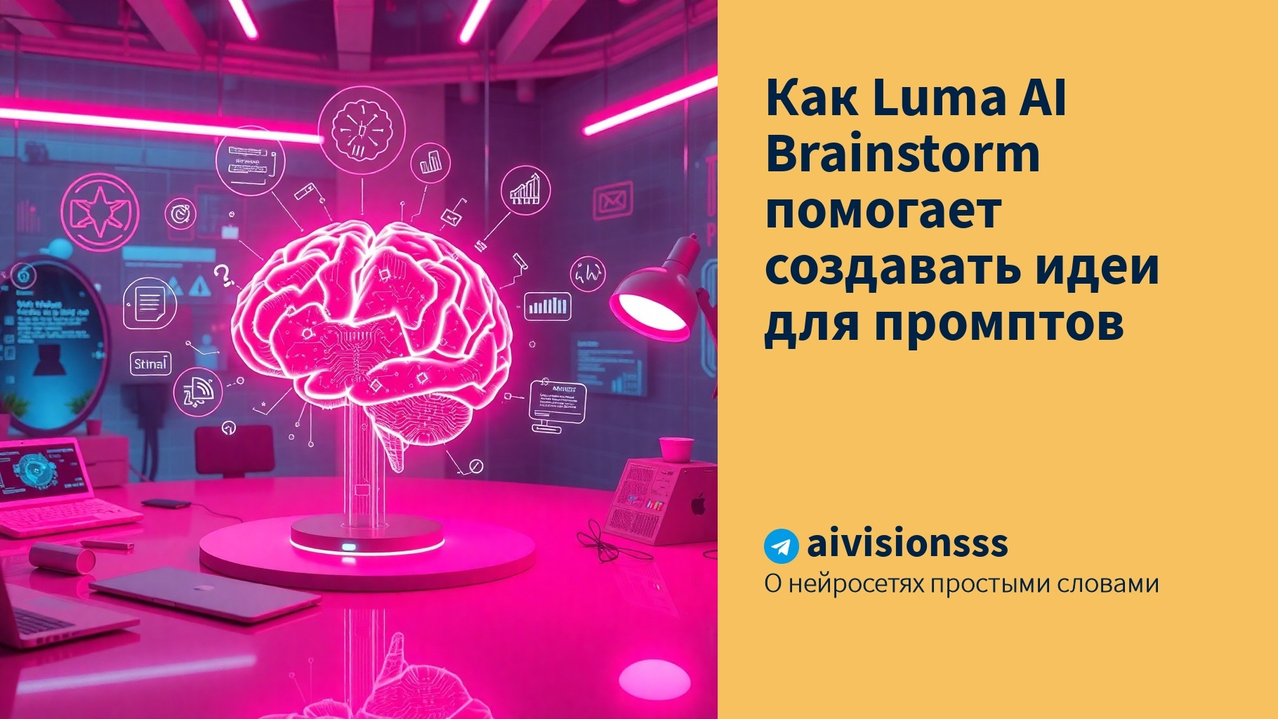 Вы сейчас просматриваете Как Luma AI Brainstorm помогает создавать идеи для промптов