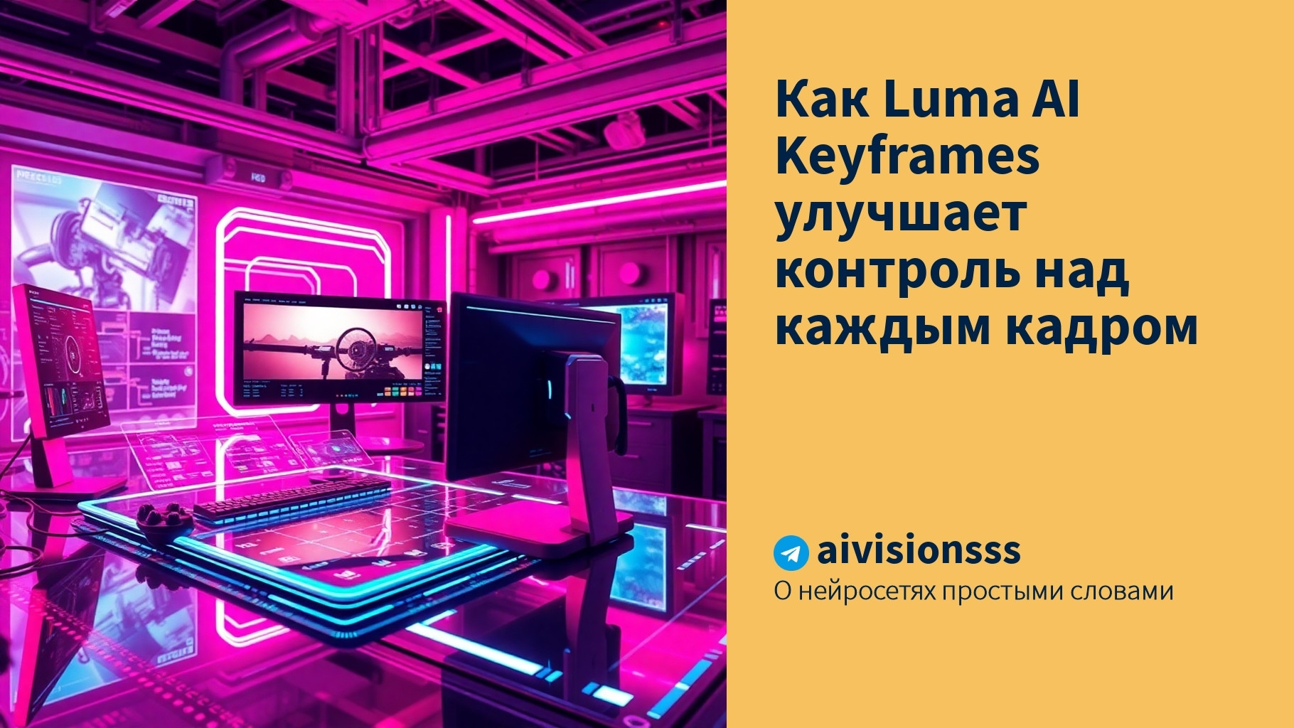 Вы сейчас просматриваете Как Luma AI Keyframes улучшает контроль над каждым кадром
