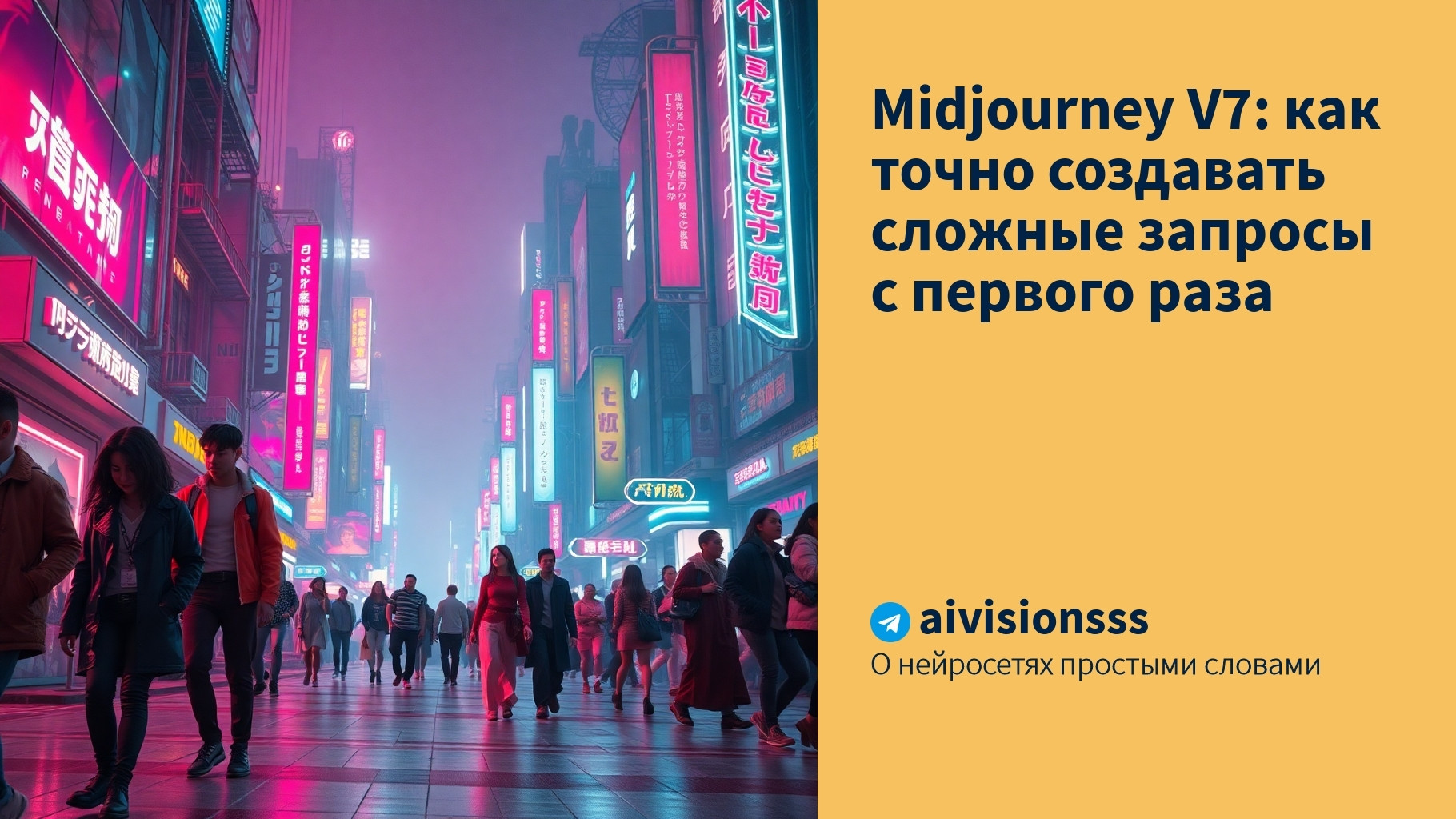 Вы сейчас просматриваете Midjourney V7: как точно создавать сложные запросы с первого раза