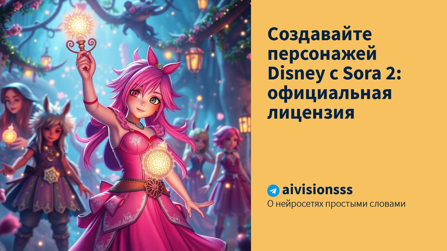 Вы сейчас просматриваете Создавайте персонажей Disney с Sora 2: официальная лицензия