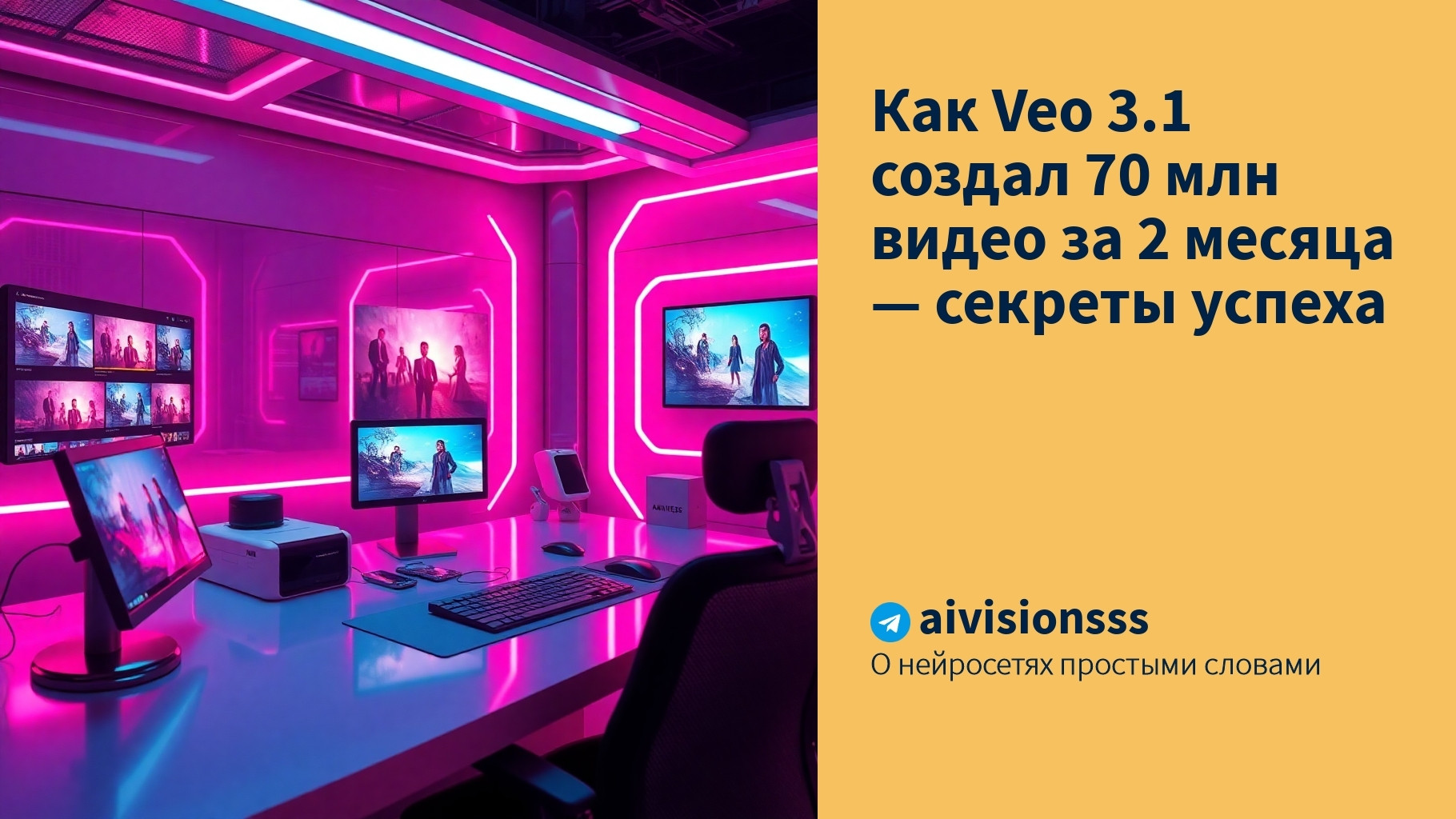 Вы сейчас просматриваете Как Veo 3.1 создал 70 млн видео за 2 месяца — секреты успеха