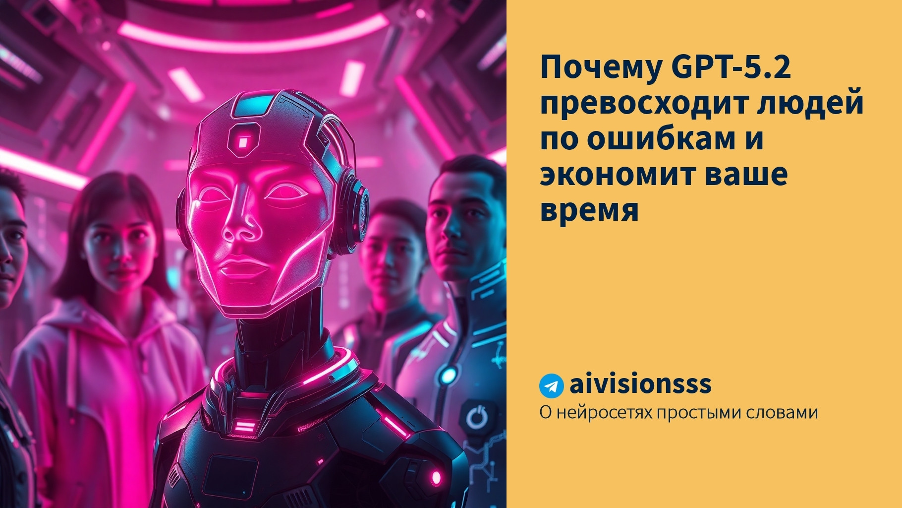 Вы сейчас просматриваете Почему GPT-5.2 превосходит людей по ошибкам и экономит ваше время