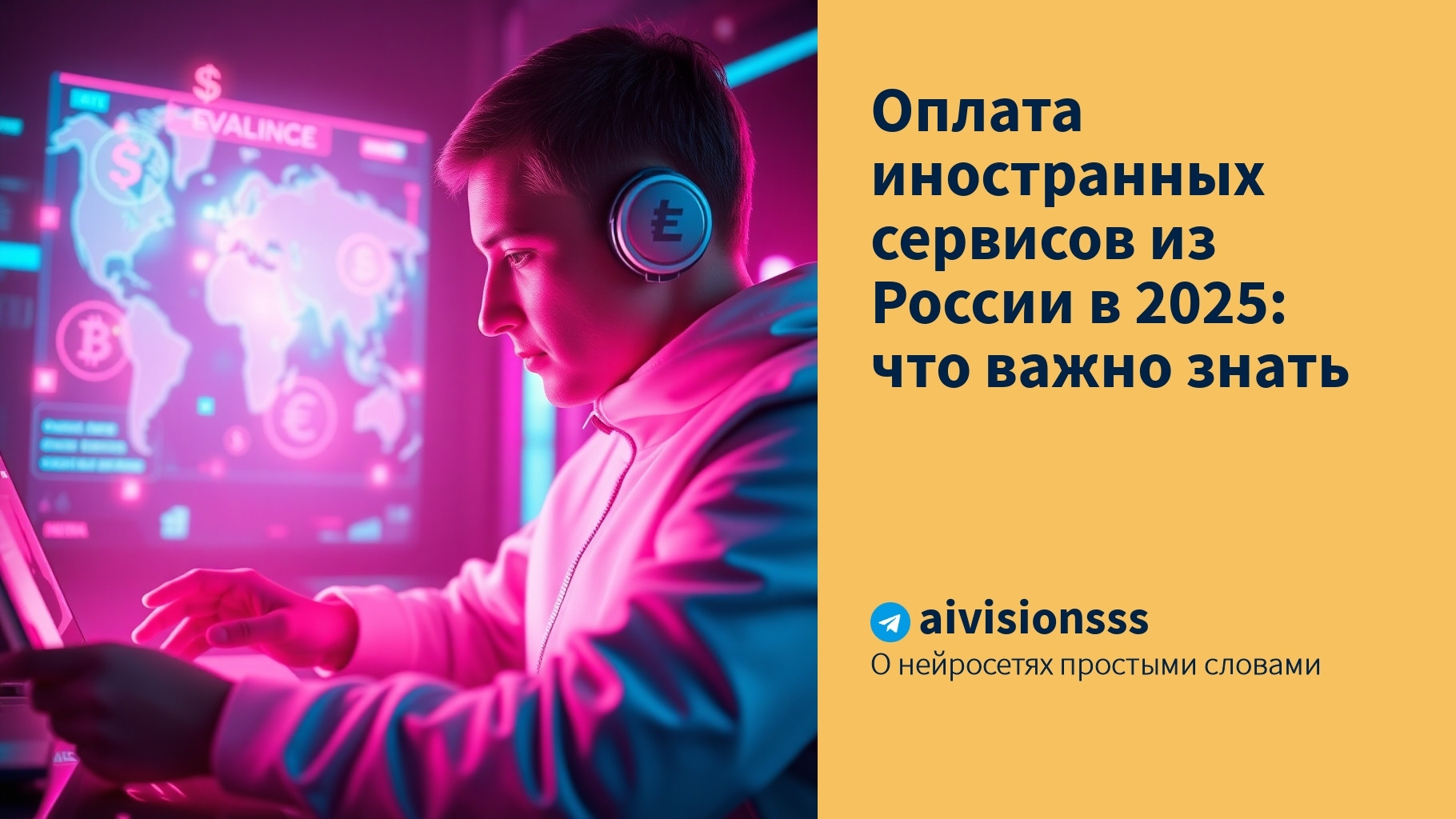 Читать далее о этой статье Оплата иностранных сервисов из России в 2025: что важно знать