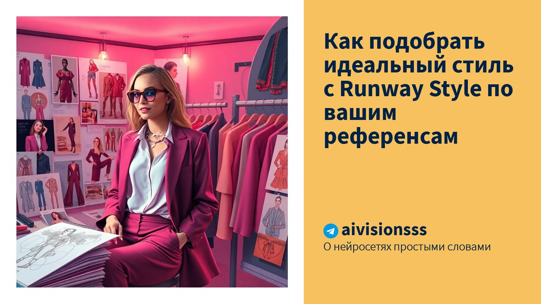Читать далее о этой статье Как подобрать идеальный стиль с Runway Style по вашим референсам