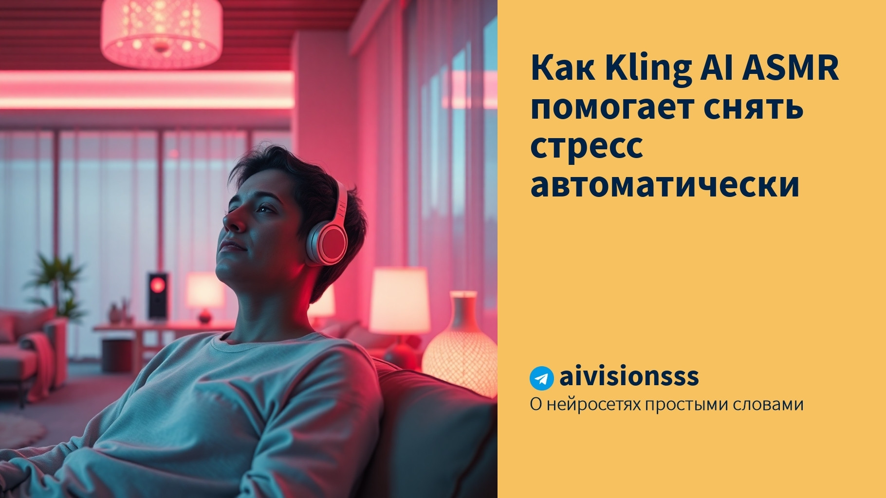 Вы сейчас просматриваете Как Kling AI ASMR помогает снять стресс автоматически