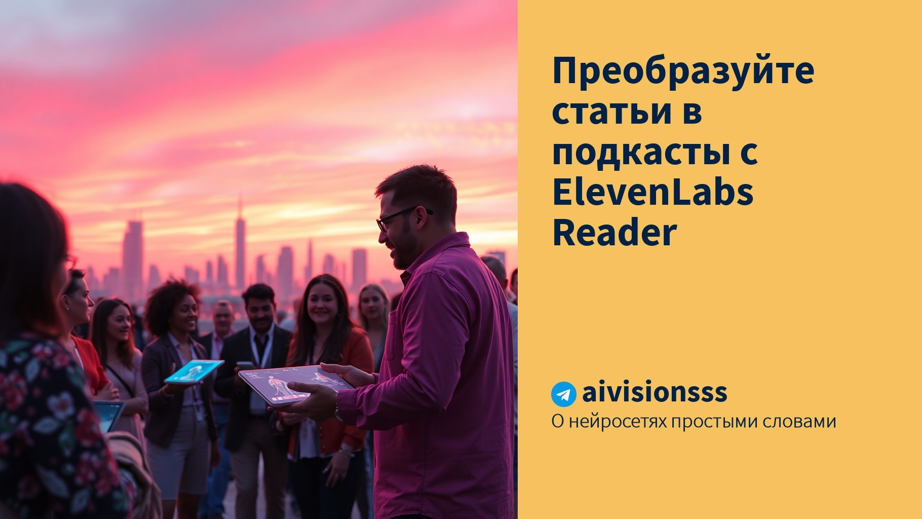 Вы сейчас просматриваете Преобразуйте статьи в подкасты с ElevenLabs Reader