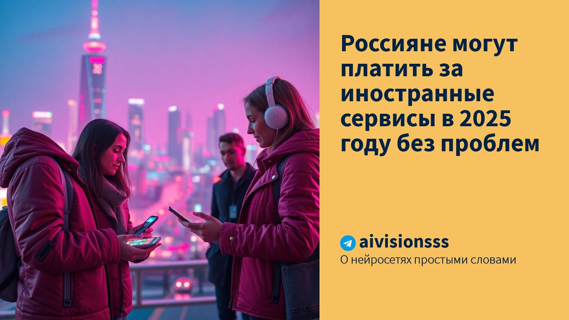 Читать далее о этой статье Россияне могут платить за иностранные сервисы в 2025 году без проблем