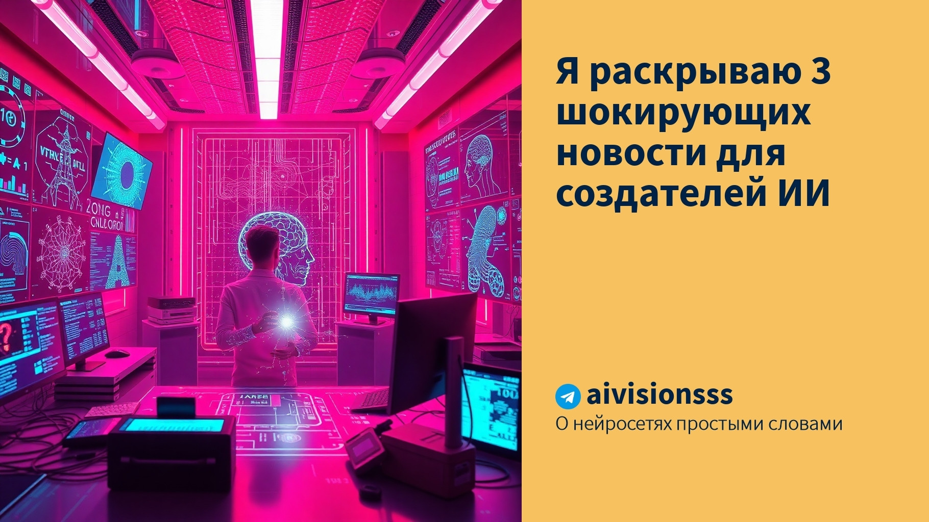 Вы сейчас просматриваете Я раскрываю 3 шокирующих новости для создателей ИИ