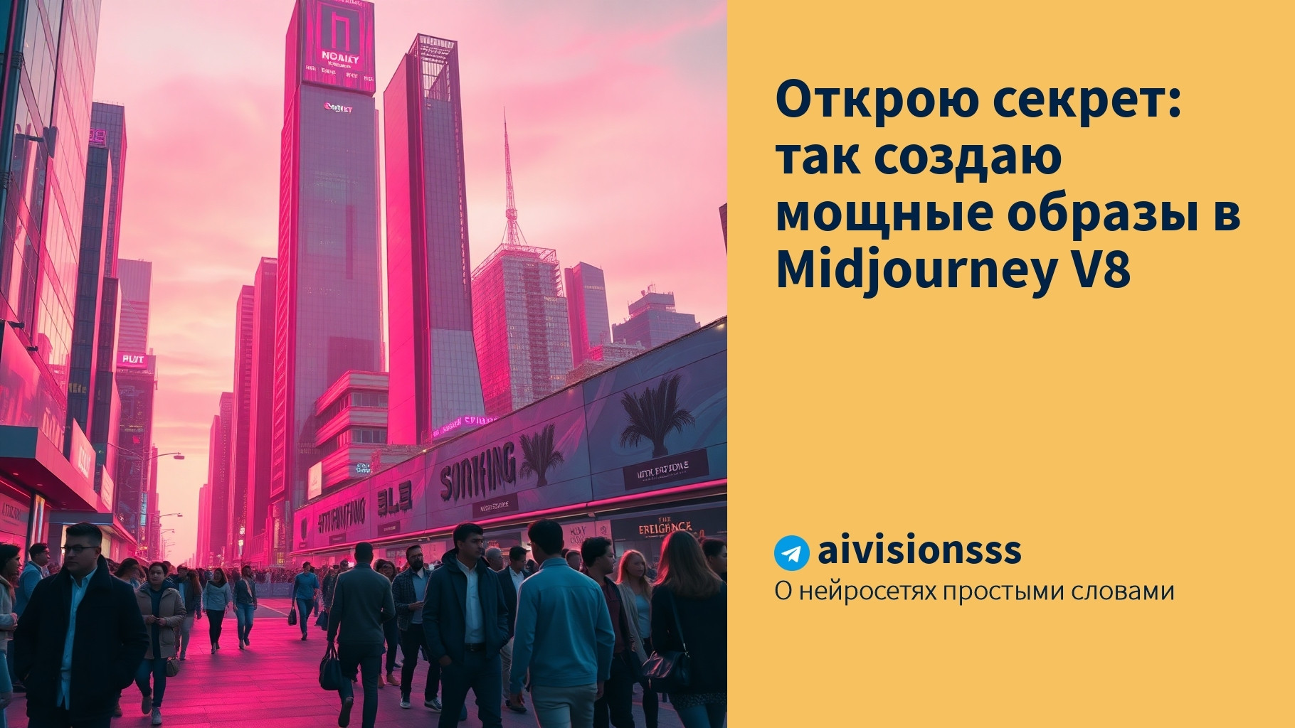 Вы сейчас просматриваете Открою секрет: так создаю мощные образы в Midjourney V8