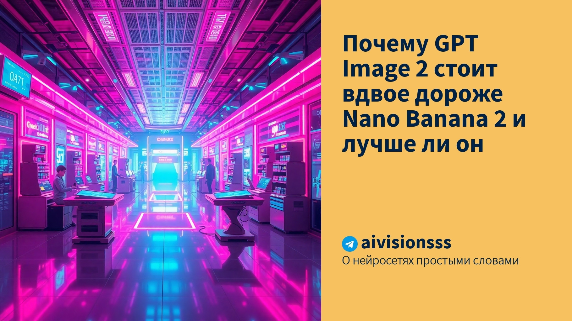 Вы сейчас просматриваете Почему GPT Image 2 стоит вдвое дороже Nano Banana 2 и лучше ли он