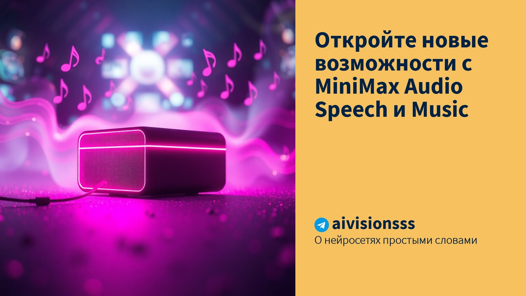 Читать далее о этой статье Откройте новые возможности с MiniMax Audio Speech и Music