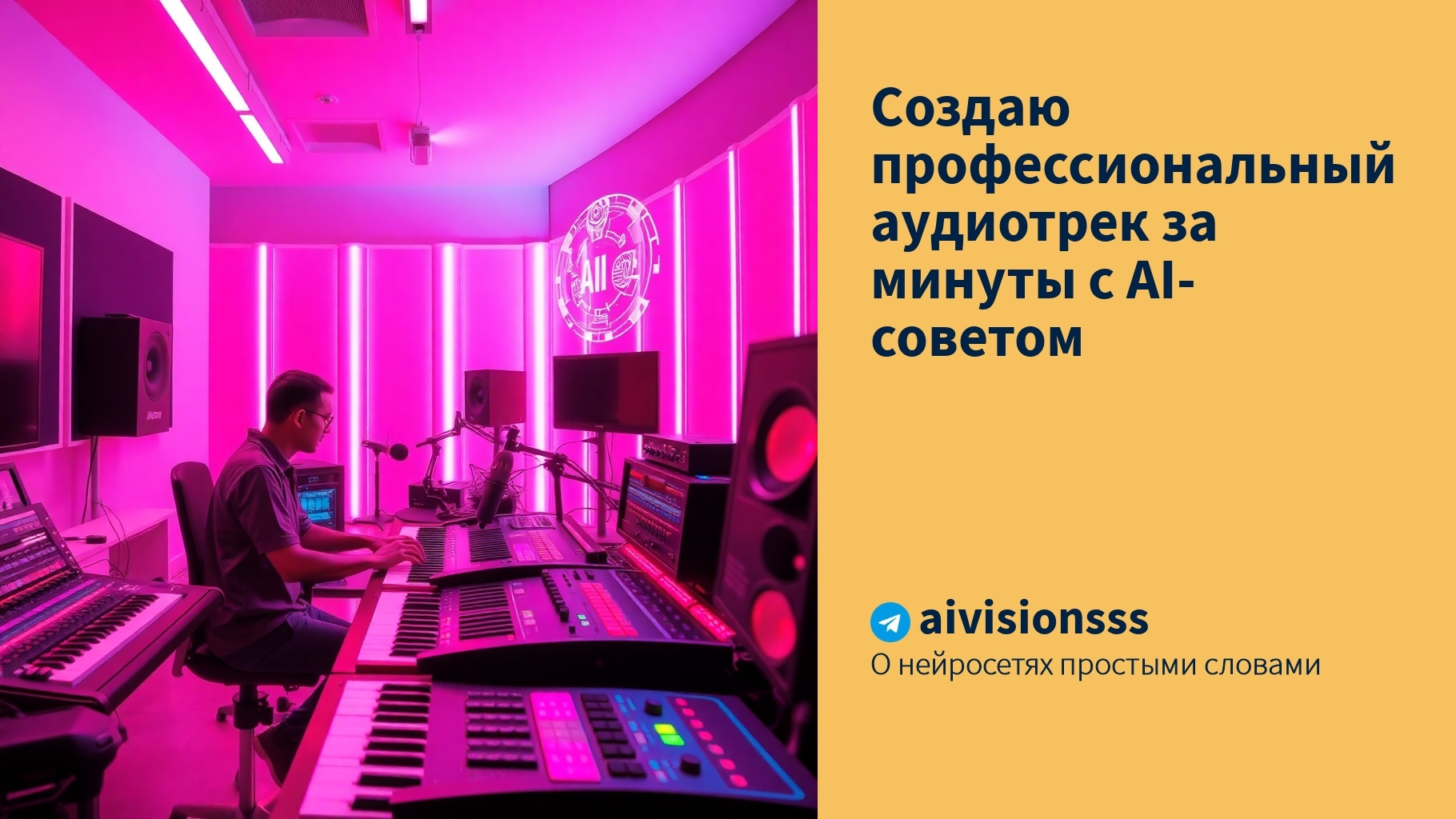 Вы сейчас просматриваете Создаю профессиональный аудиотрек за минуты с AI-советом
