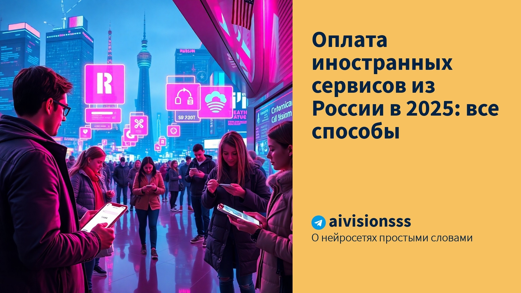 Вы сейчас просматриваете Оплата иностранных сервисов из России в 2025: все способы