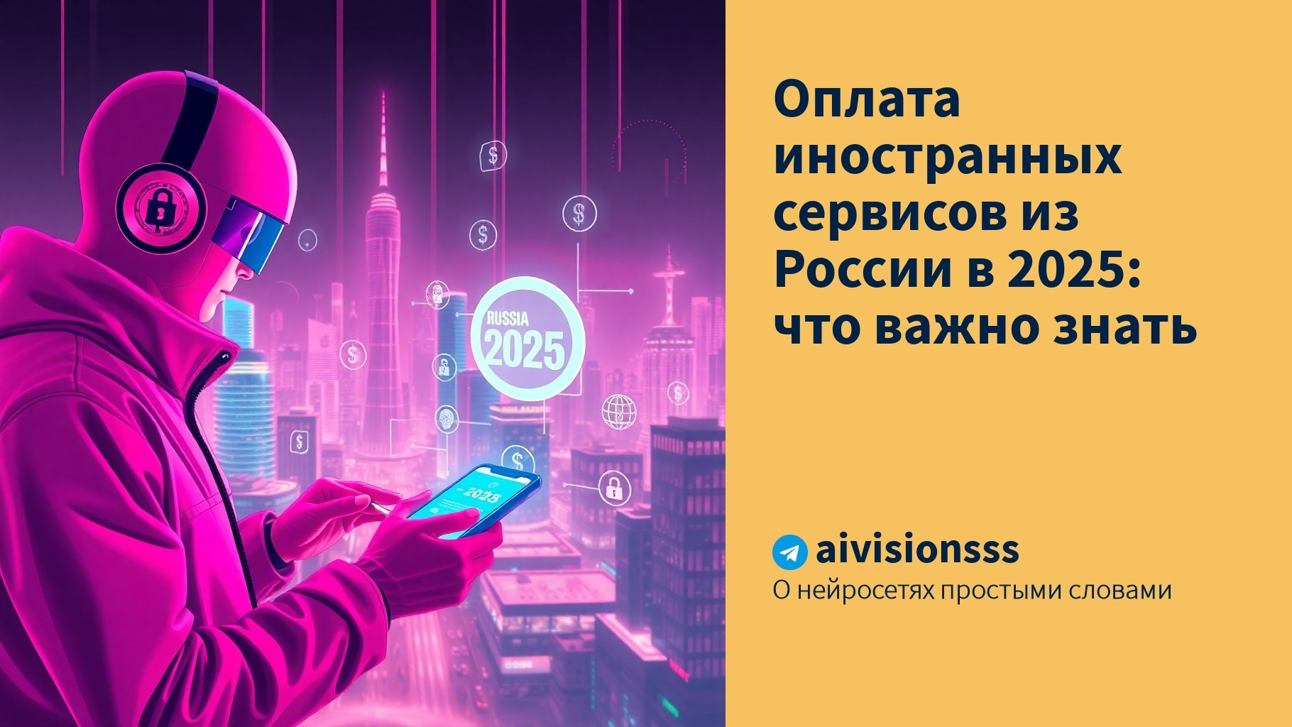 Вы сейчас просматриваете Оплата иностранных сервисов из России в 2025: что важно знать