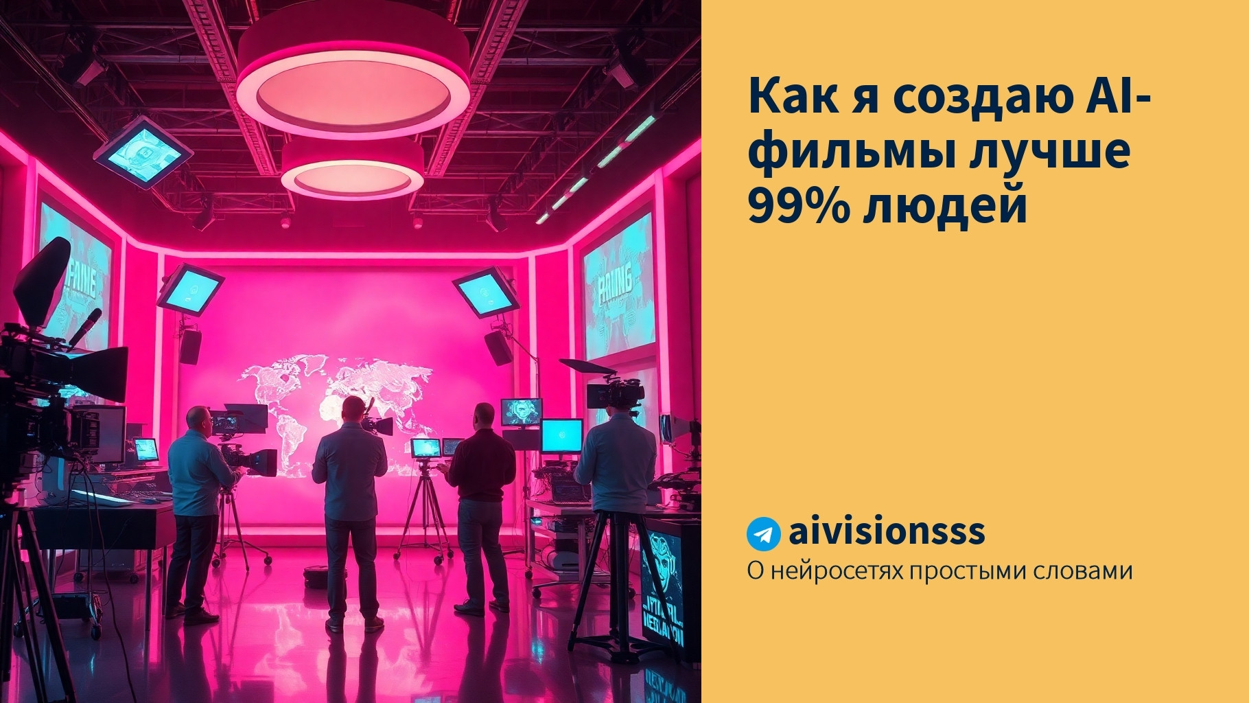 Вы сейчас просматриваете Как я создаю AI-фильмы лучше 99% людей
