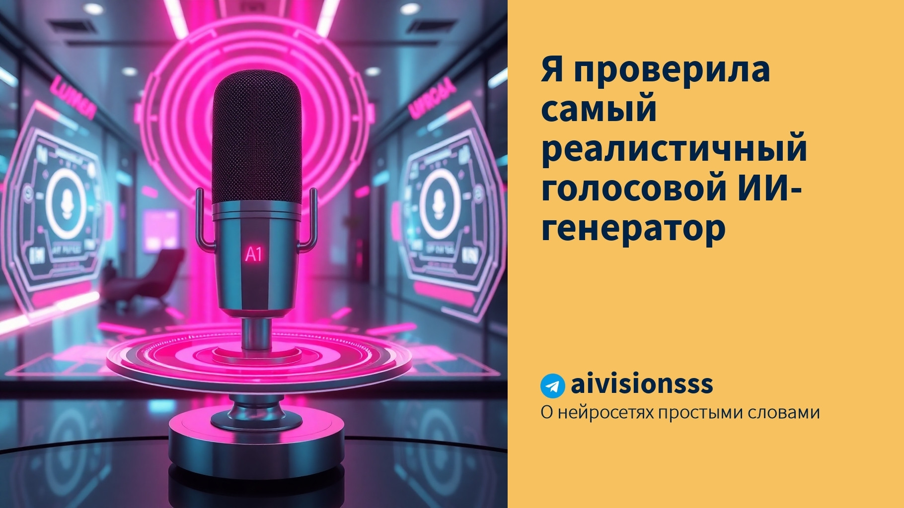 Читать далее о этой статье Я проверила самый реалистичный голосовой ИИ-генератор