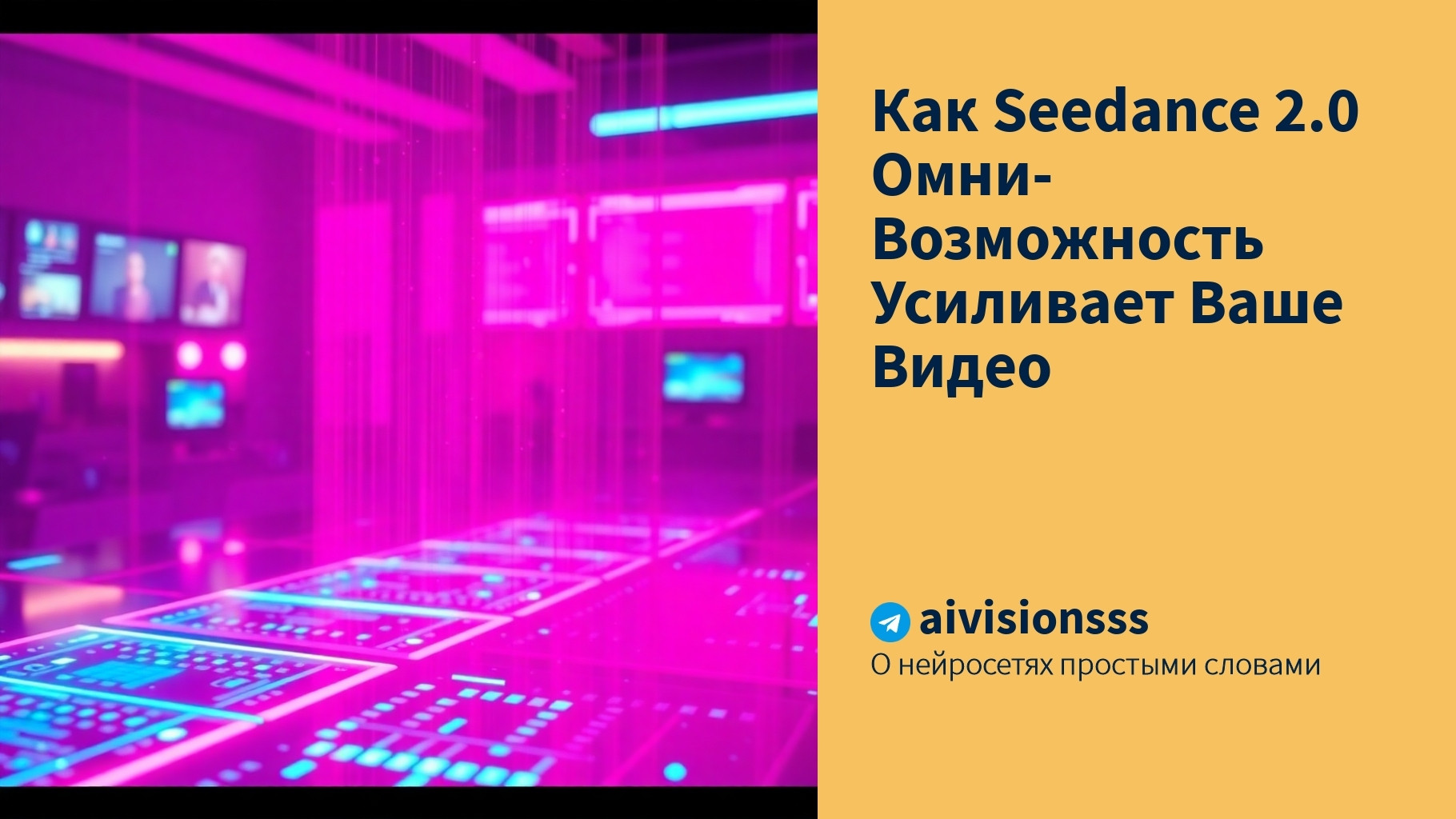 Вы сейчас просматриваете Как Seedance 2.0 Омни-Возможность Усиливает Ваше Видео