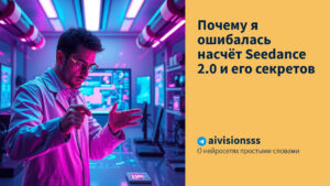 Читать далее о этой статье Почему я ошибалась насчёт Seedance 2.0 и его секретов