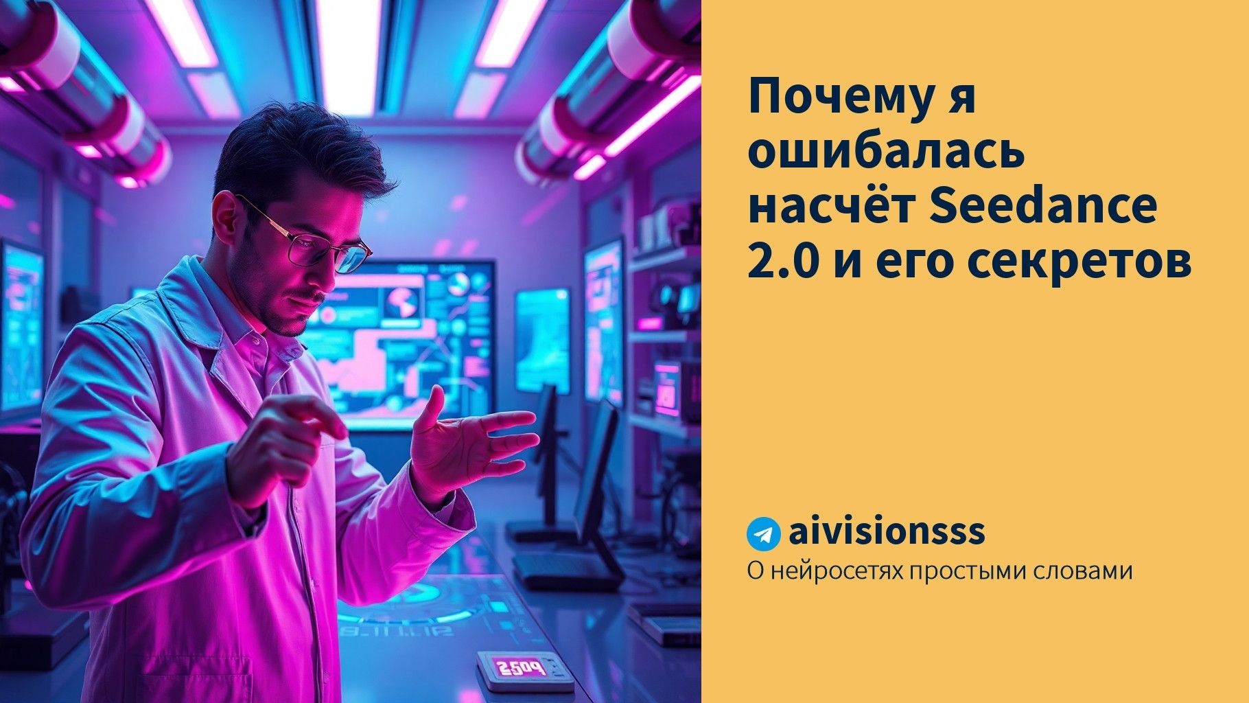 Вы сейчас просматриваете Почему я ошибалась насчёт Seedance 2.0 и его секретов