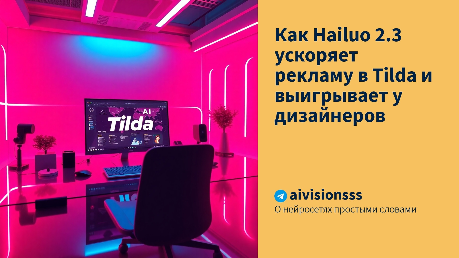 Вы сейчас просматриваете Как Hailuo 2.3 ускоряет рекламу в Tilda и выигрывает у дизайнеров